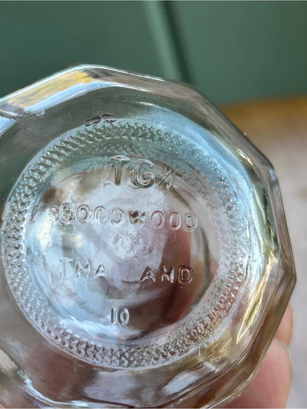 Vintage Goodwood Thailand Glass Bud Vases Set of 2 Propagation Bottles